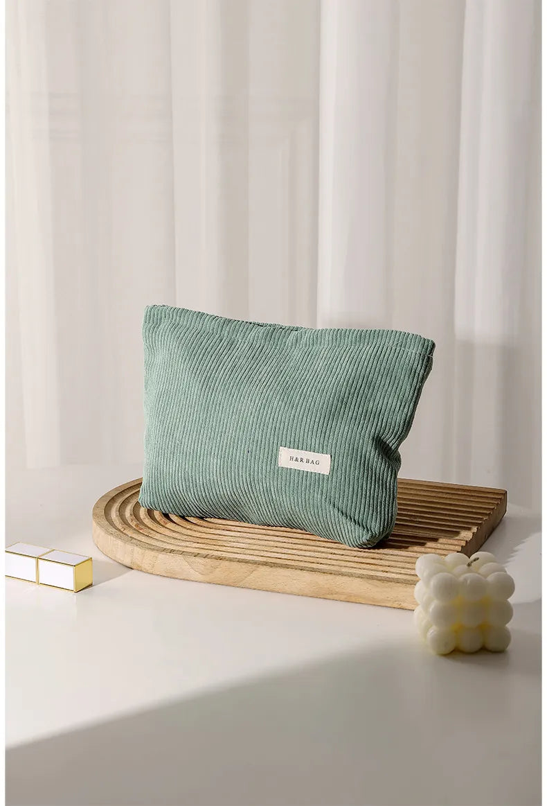 Corduroy Make up bag