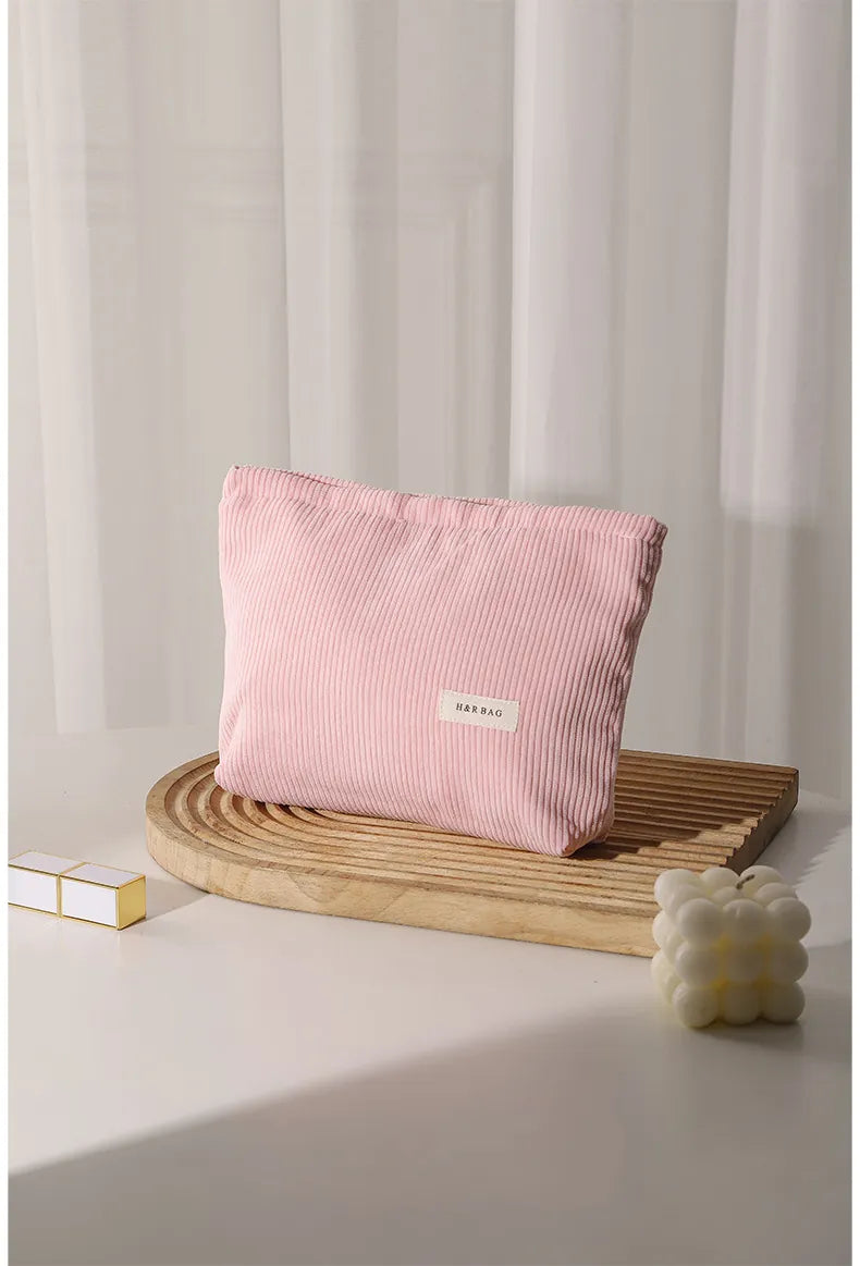 Corduroy Make up bag