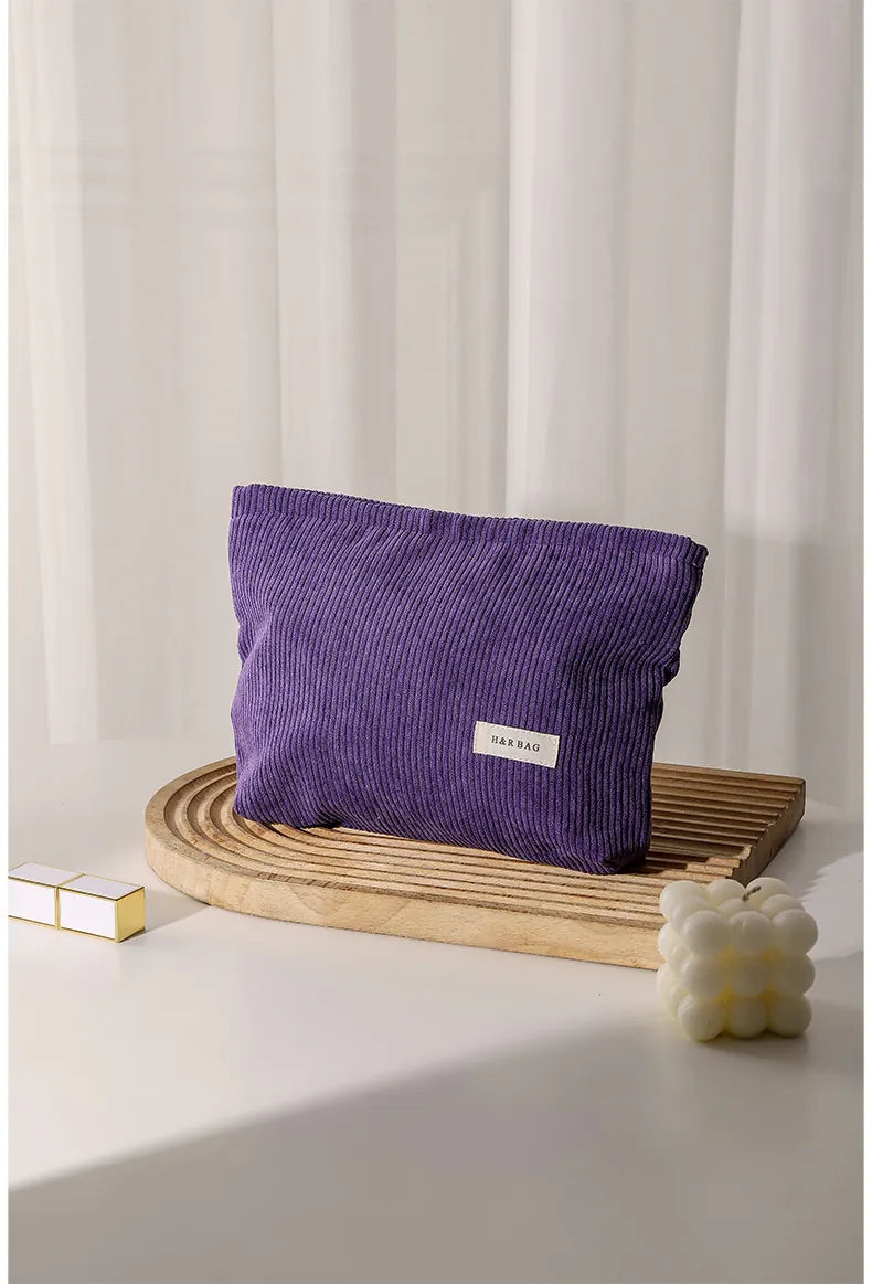 Corduroy Make up bag