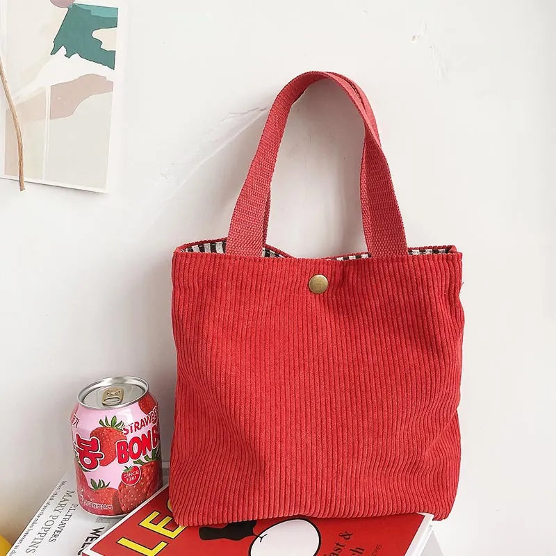 Mini Tote Corduroy